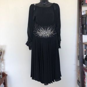 🌺 Bicici Long Sleeve Dress w/ Beads